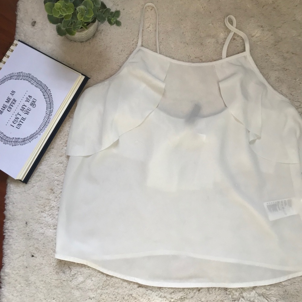H&M Frilled Tank Top